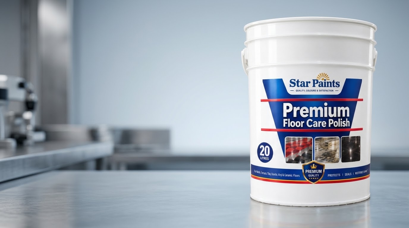 Printed 20-litre metal-pail sample on a clean workbench